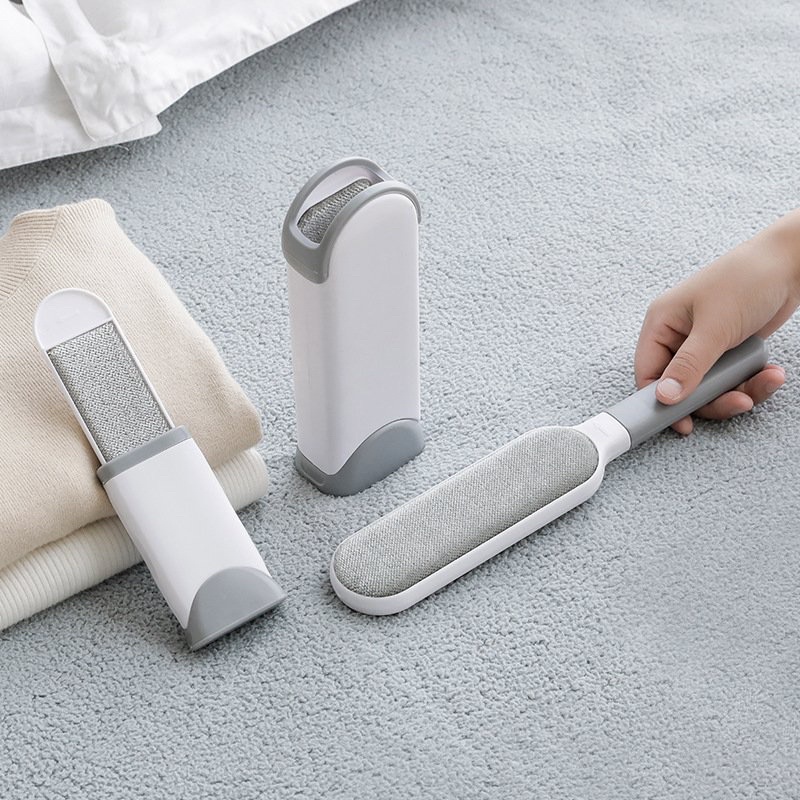 Cây tĩnh điện lấy lông mèo, lấy tóc rụng trên quần áo và sofa tiện lợi