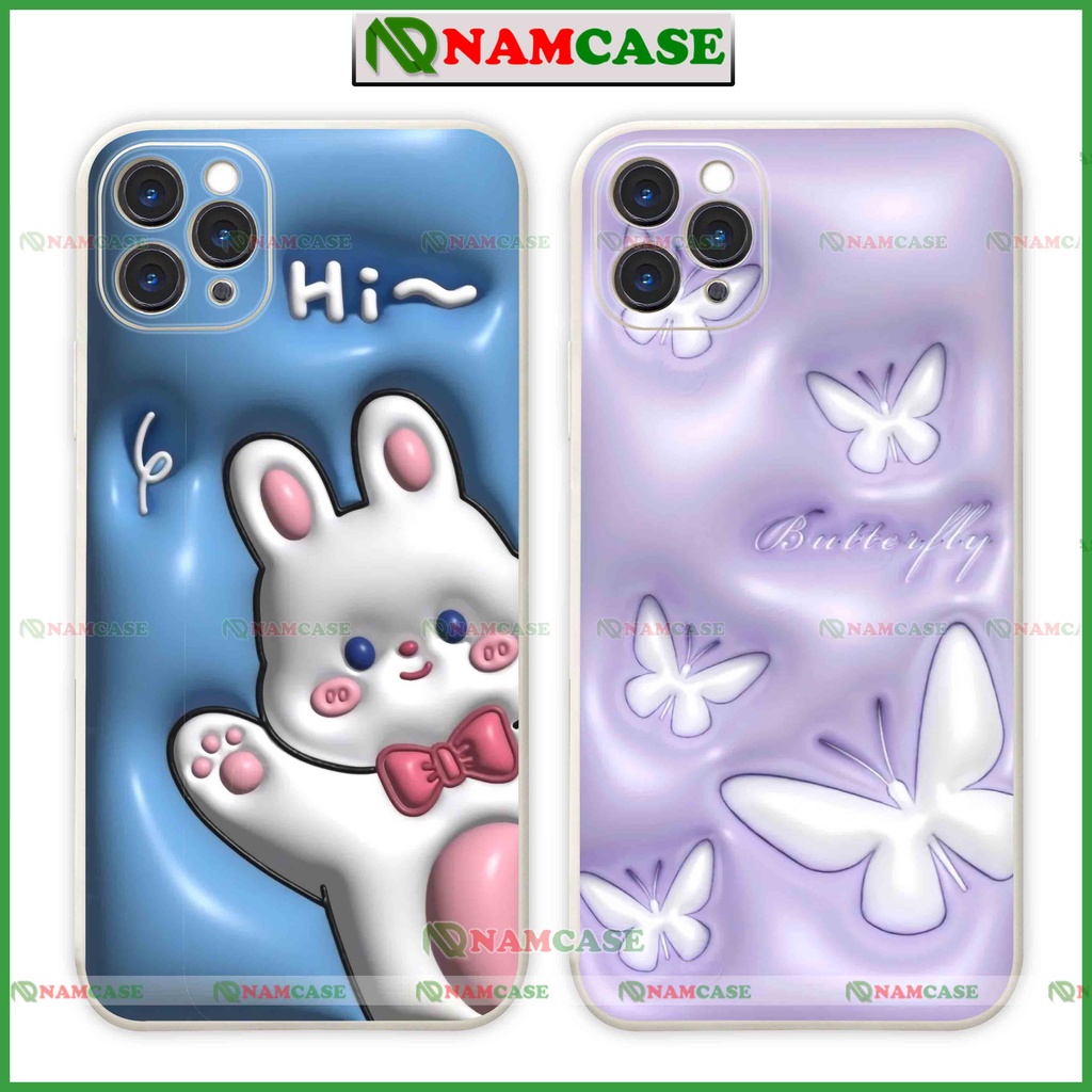 Ốp lưng iphone cặp đôi hoạt hình 3D độc lạ ngộ nghĩnh dễ thương đẹp cho ip 6/6s/7/8/X/XS/11/12/13/14 Pro Plus Max
