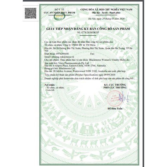 Vitamin tổng hợp dành cho nam và nữ - Blackmores Multivitamin For Men, For Women