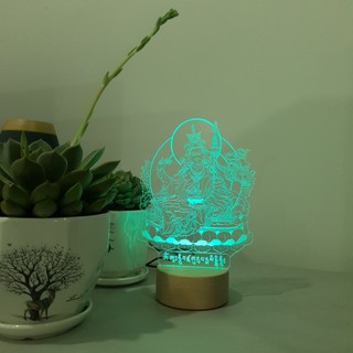 Đèn 3D Ngài Liên Hoa Sanh