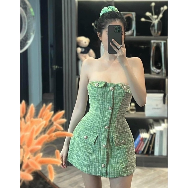 Áo Thun Tay Ngắn Croptop Gấu Dâu Hoạt Hình Cực Căng Đét