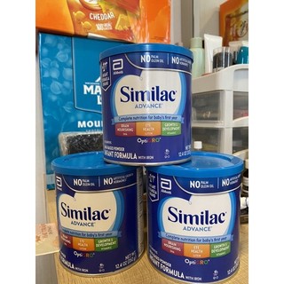 Sữa bột similac mỹ advance optigro 352g, hàng usa xách tay,, date 10/2024