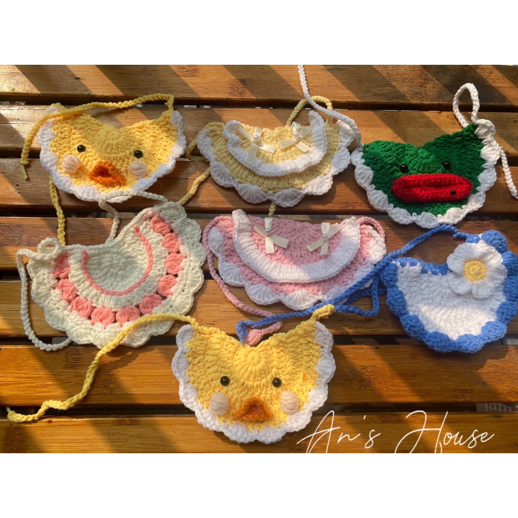 Yếm thú cưng nhiều mẫu handmade