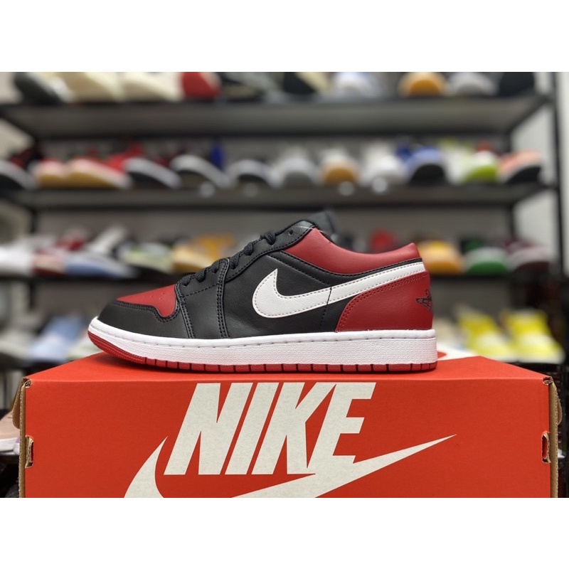 (Chính hãng) Giày AIR JORDAN 1 LOW “ALTERNATE BRED TOE