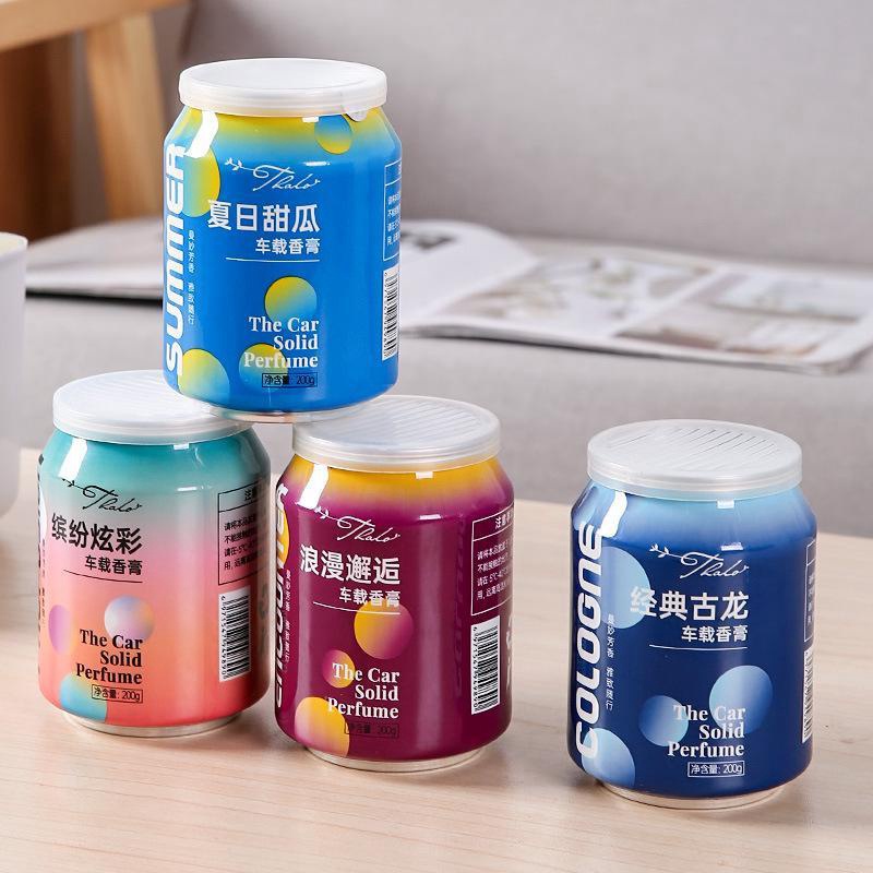 Sáp thơm phòng Summer khử mùi nhà vệ sinh, phòng ngủ, tủ quần áo hình lon coca 200g
