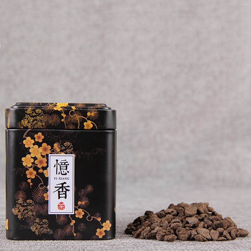 Trà Phổ Nhĩ Hóa Thạch Toái Ngân Tử Vân Nam hộp 100 gram Tinh Hoa Trà Thảo Mộc Món Qùa Từ Thiên Nhiên