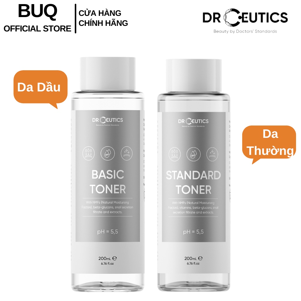 Basic Toner Drceutics Cấp Ẩm Cho Da (200ml)