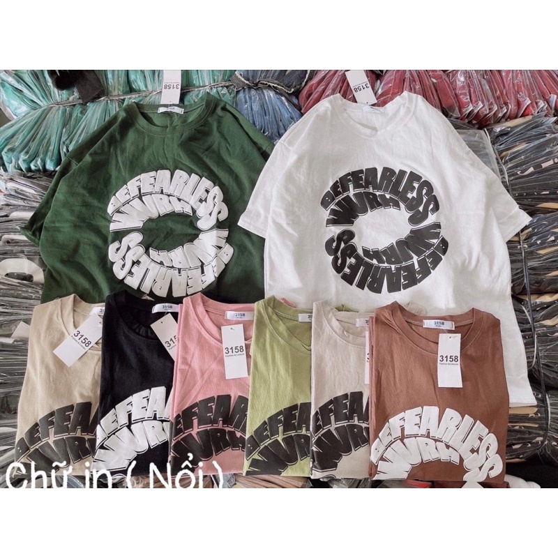 Áo phông chữ xoáy H2A877