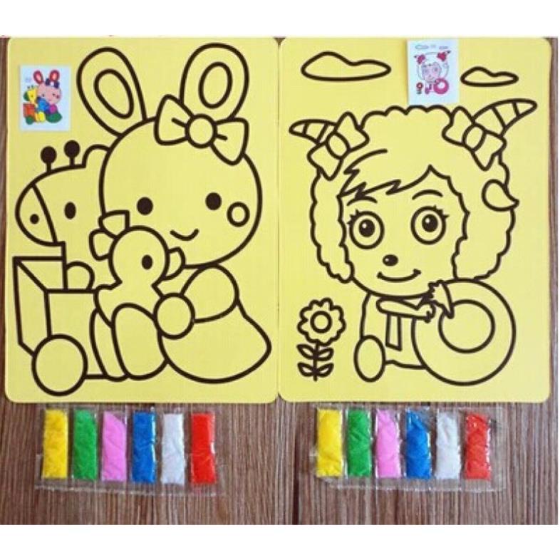 Đồ chơi tranh cát SMARTKIDS kíc thước 9x12.5cm
