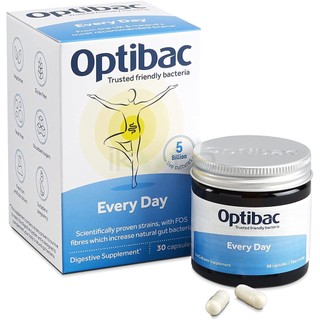 Men vi sinh Optibac Every Day xanh biển, 30 viên
