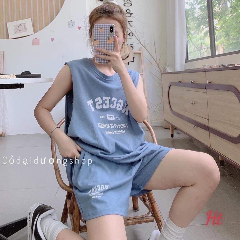 Bộ tanktop NGC có kèm bra H2B877