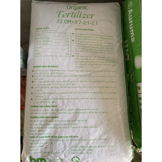 Phân bón hữu cơ sinh BM- gói 1Kg