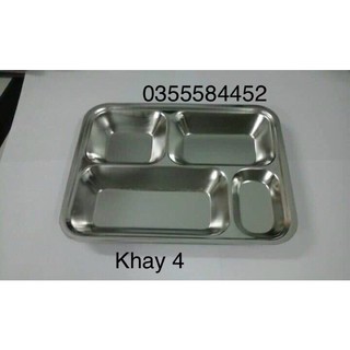 Khay Cơm Phầm inox Việtcook