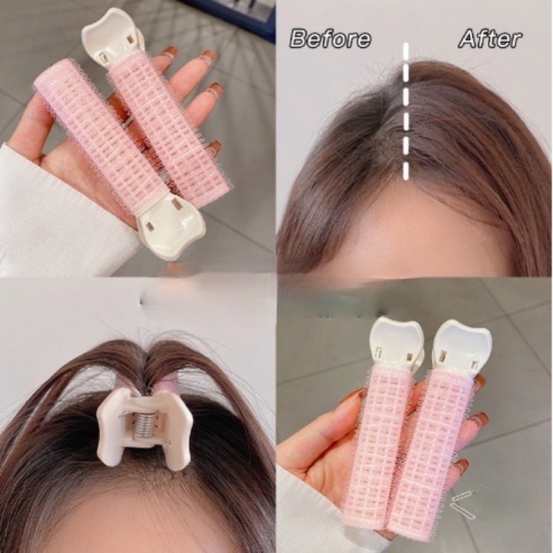 Set 2 kẹp mái làm phồng chân tóc