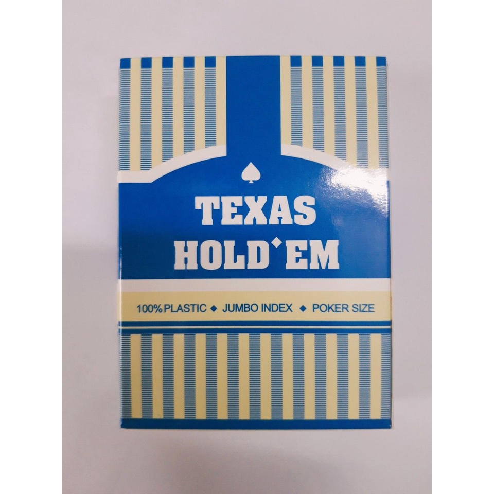 Bộ bài nhựa Poker PVC Texas Holdem Bài Mạ Vàng Mạ Bạc Chất Lượng Cao