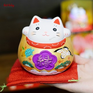 Mèo Thần tài Kinsai Fuku GOLD "Duyên" - Yakushigama