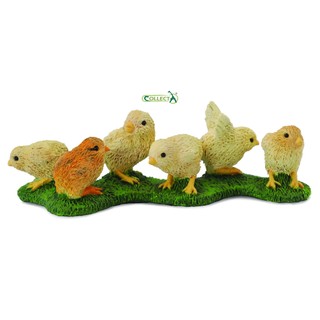 Mô hình động vật: Đàn Gà Con ( Chính hãng)