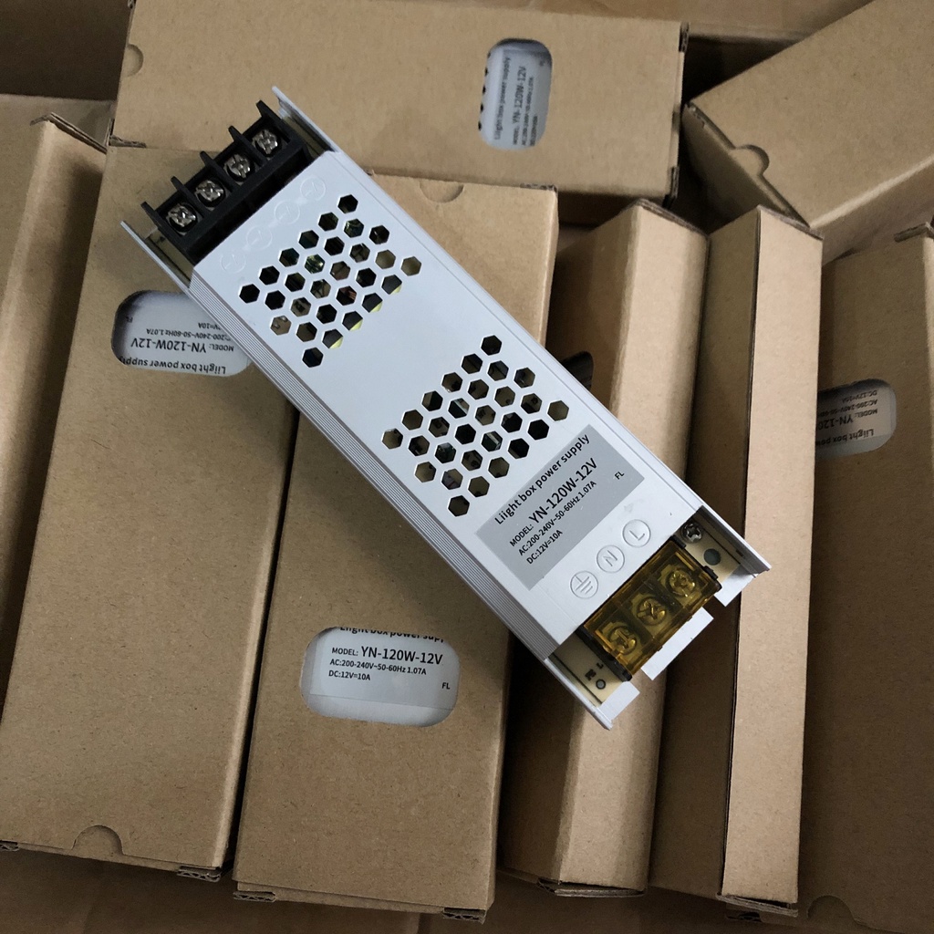 Nguồn tổ ong 12V nguồn xung nguồn dẹt chất lượng cao dùng cho hệ thống led bảo hành 2 năm 12v 33a - 25a - 17a - 12.5a-1