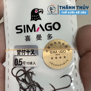 5 Gói Lưỡi Titanium Simago Không Ngạnh