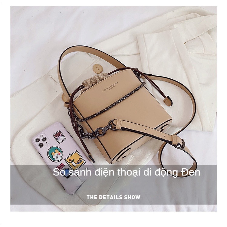 Túi Đeo Chéo Dây Rút Phong Cách Hàn Quốc 2022 Thời Trang Cao Cấp Cho Nữ