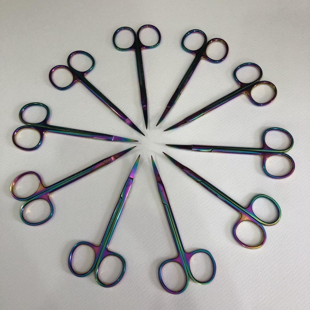 Kéo cắt chỉ thẩm mỹ 11,5cm - 7 màu