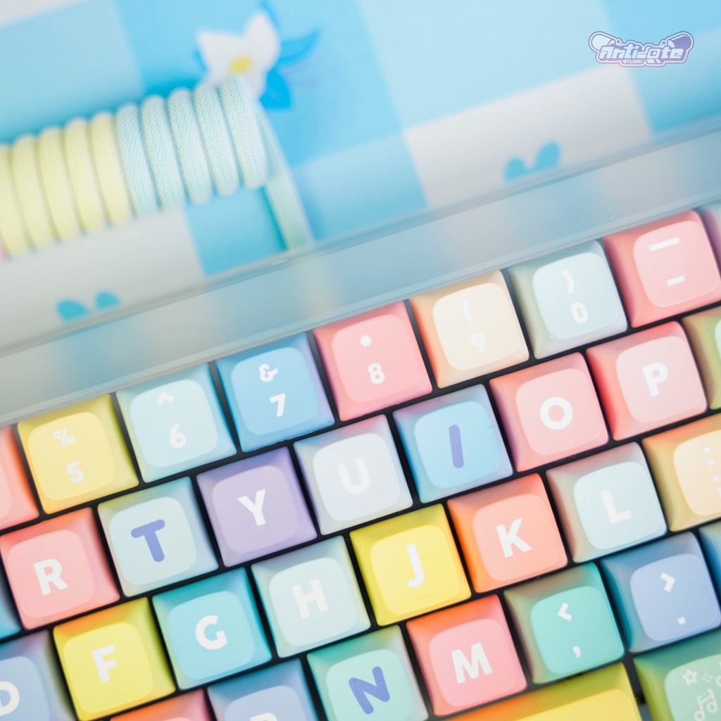 Nút bàn phím cơ Moonboo PBT keycap - XDA profile - Antidote Studio