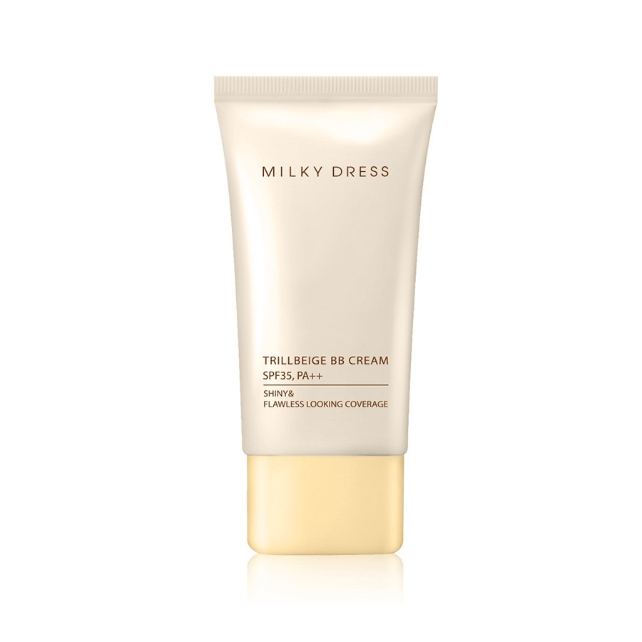 Kem Lót Trang Điểm 3 Tác Dụng Dành Cho Da Dầu, Da Hỗn Hợp SPF35 PA++ Milky Dress Barbie Make BB Cream 30ml