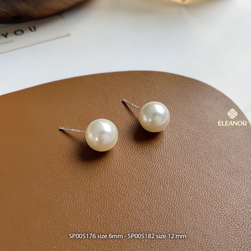 Bông tai nữ chuôi bạc 925 Eleanor Accessories ngọc trai nhân tạo phụ kiện trang sức 5176