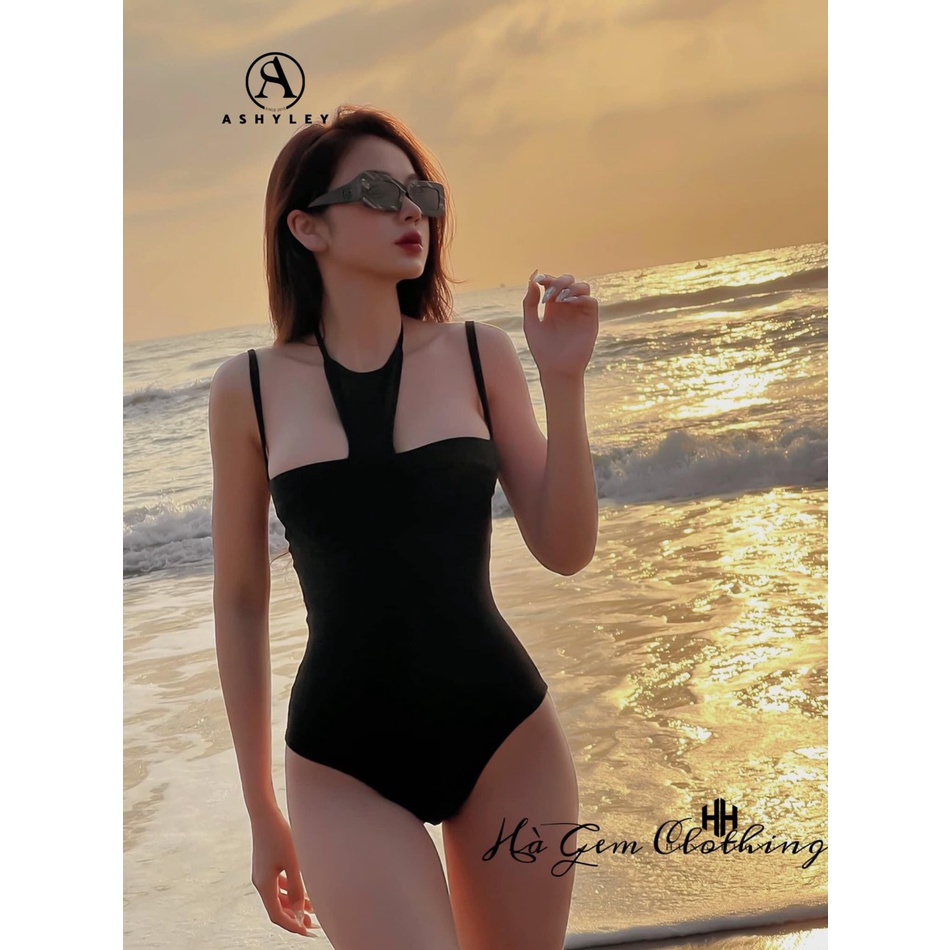 Bikini cố yếm liền thân cao cấp