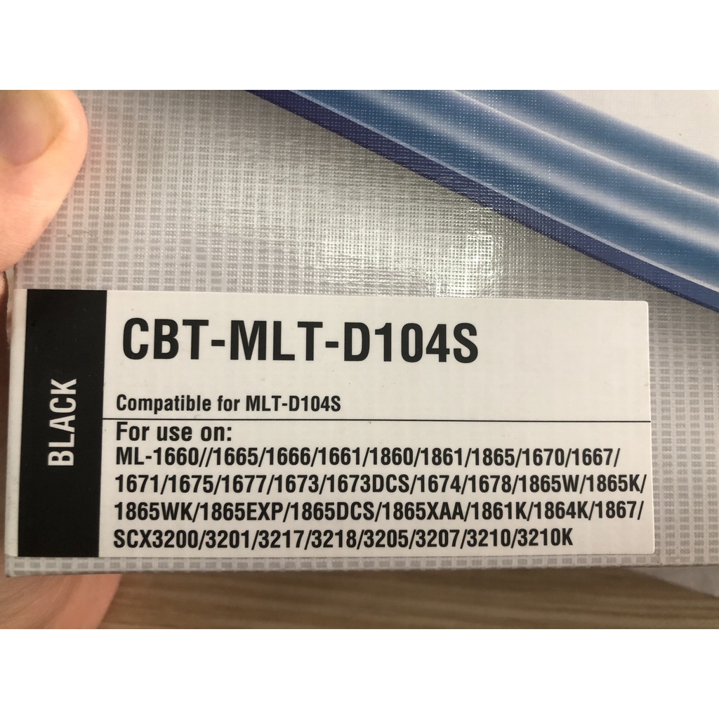 Hộp mực 1043S D104S D1043S D104 dùng cho máy in Samsung ML-1665 1667 1660 670 1675 1860 1666 1661 11861 1866 1867 1865