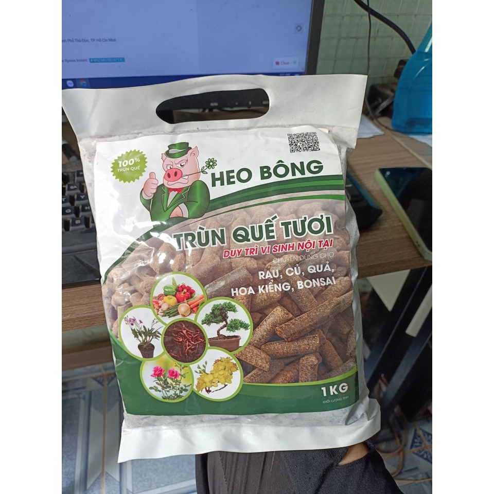 Phân trùn quế 1kg