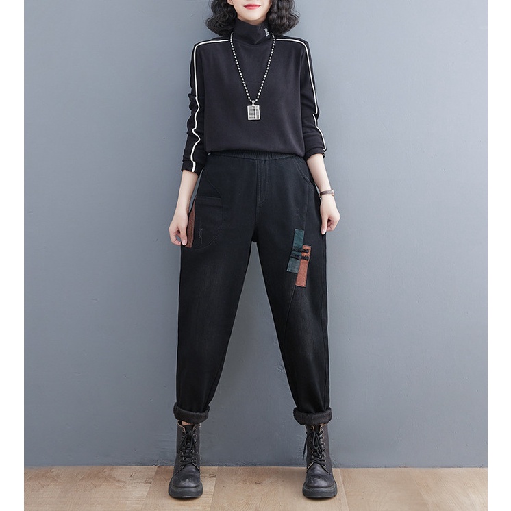 QUẦN JEAN PHỐI ĐẮP BIGSIZE