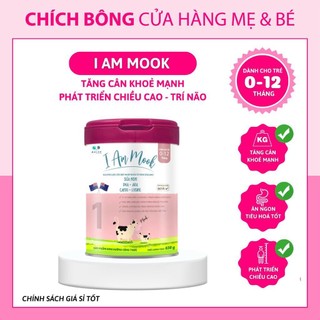 Sữa i am mook số 1, sữa công thức tăng cân khỏe mạnh, sữa bột lon 850gram
