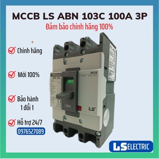 Mccb ls abn103c 100a 3p 22ka