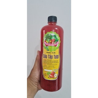Nước cốt dâu tây, nước trái cây lên men bổ sung vitamin tốt cho sức khỏe