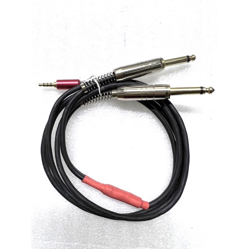 Dây livestream 2 đầu 6ly mono Liton (6.5mm) dài 1,8m cao cấp với dây Canare Japan Jack chân đồng kèm IC chống nhiễu