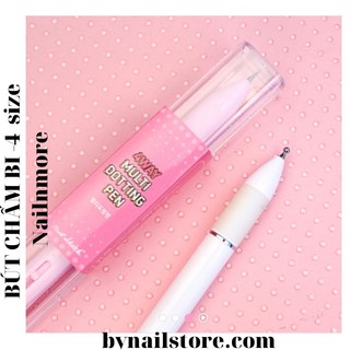 [Nailnmore] Bút chấm bi móng tay Multi dotting pen 4 way (1pcs)