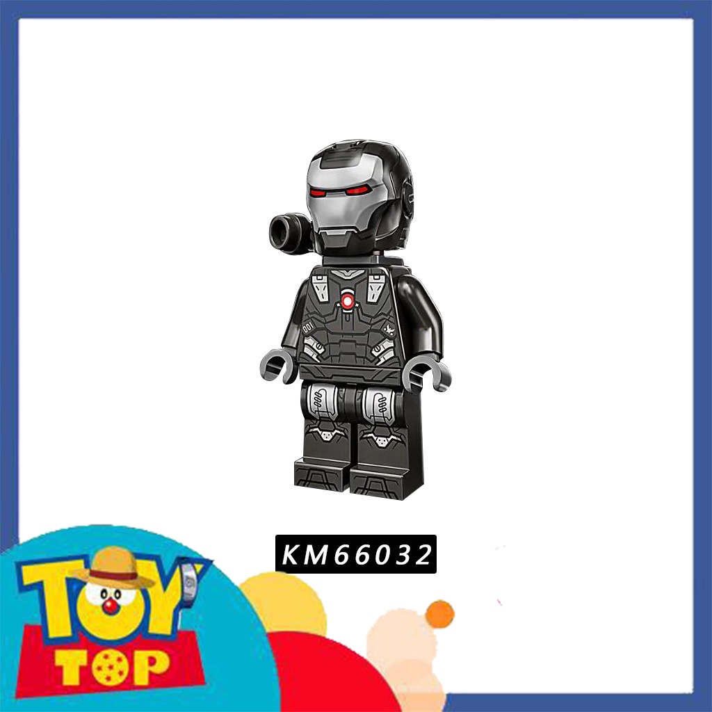 Đồ chơi lắp ráp mini siêu anh hùng Iron Man người sắt các mẫu chiến giáp Tony Stark xếp hình KM66029 - 66036