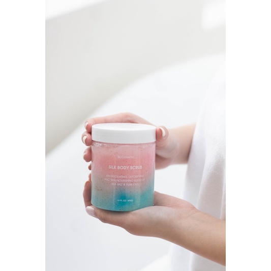 Tẩy Da Chết Silk Body Scrub Be.Cosmetic Làm Sạch Da Chết, Dưỡng Trắng Toàn Thân, Giảm Mụn Mờ Thâm, Giảm Thâm Mông | BigBuy360 - bigbuy360.vn