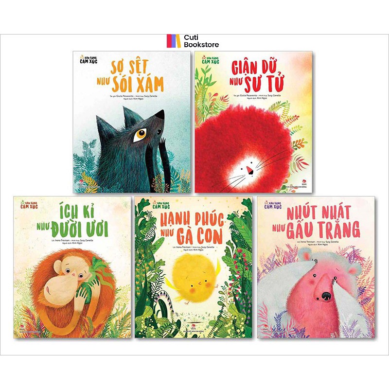 Sách - Combo Khu rừng cảm xúc (5 quyển)