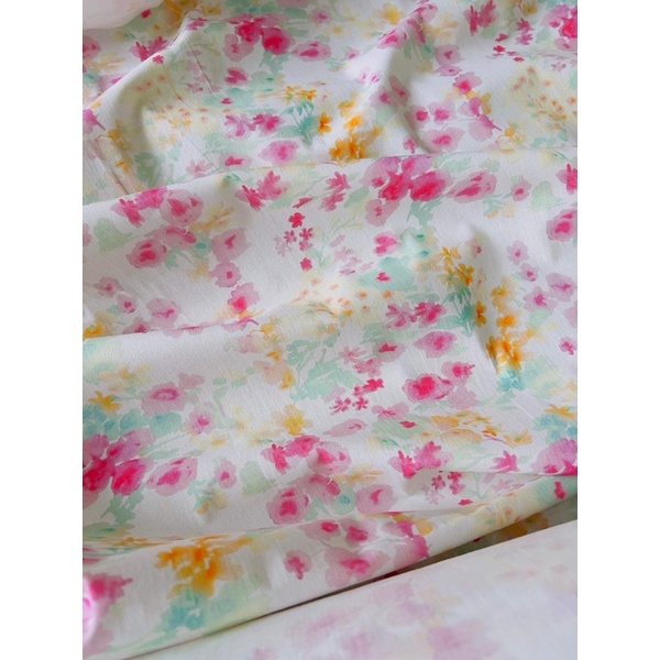 Vải thô hoa cao cấp