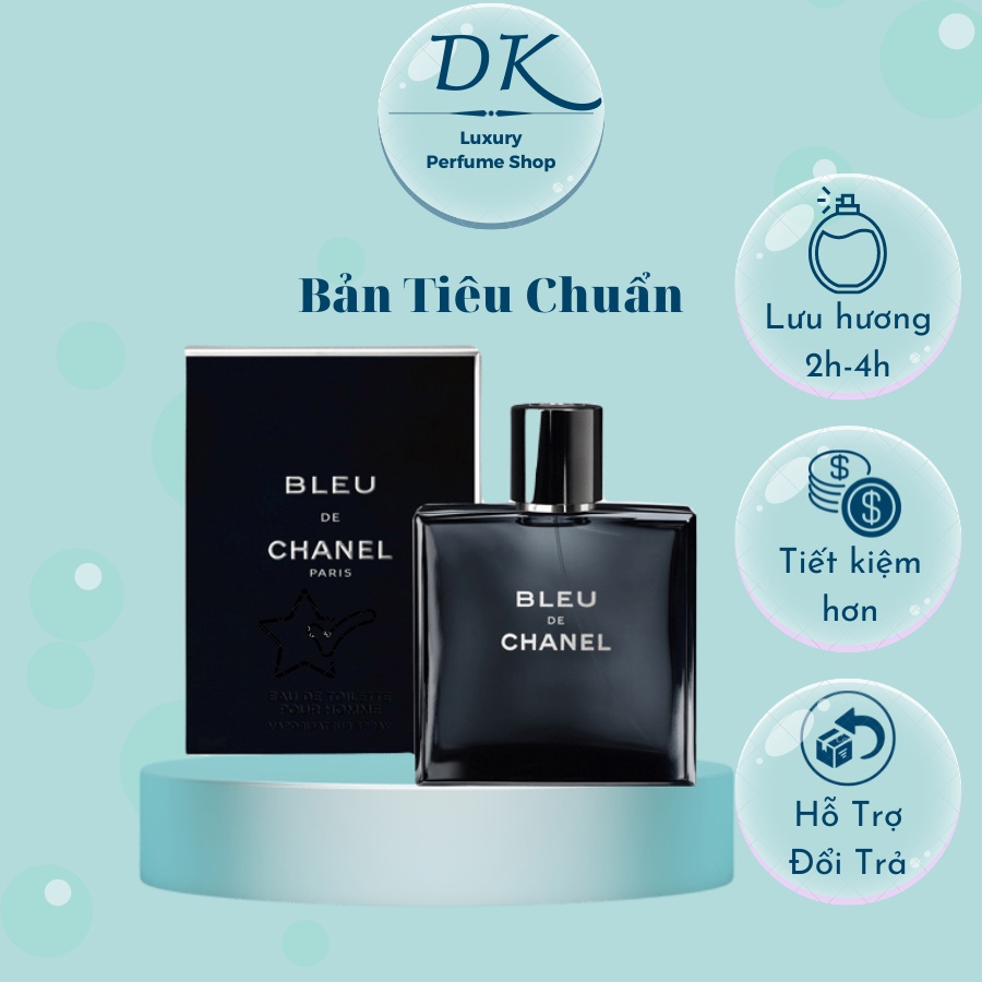 Nước hoa nam Blue de chanel EDP 100ml , chiết Mẫu thử nước hoa chiết nam Bleu Channel cao cấp sang trọng hương thơm lâu | BigBuy360 - bigbuy360.vn