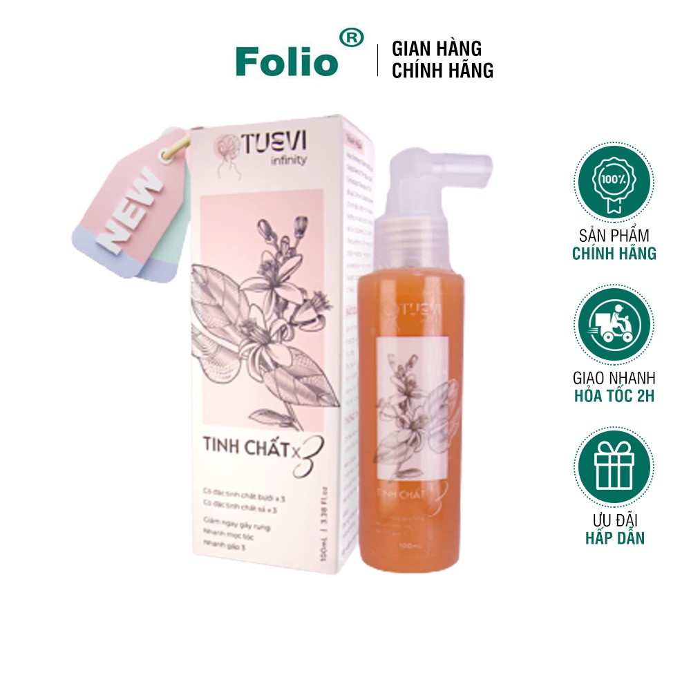 Xịt Tóc Tinh Chất Sả Bưởi Tuệ Vi Infinity 100ml