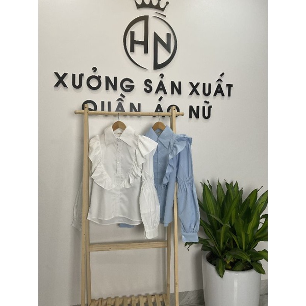 Áo sơ mi bèo cho nữ cực xinh