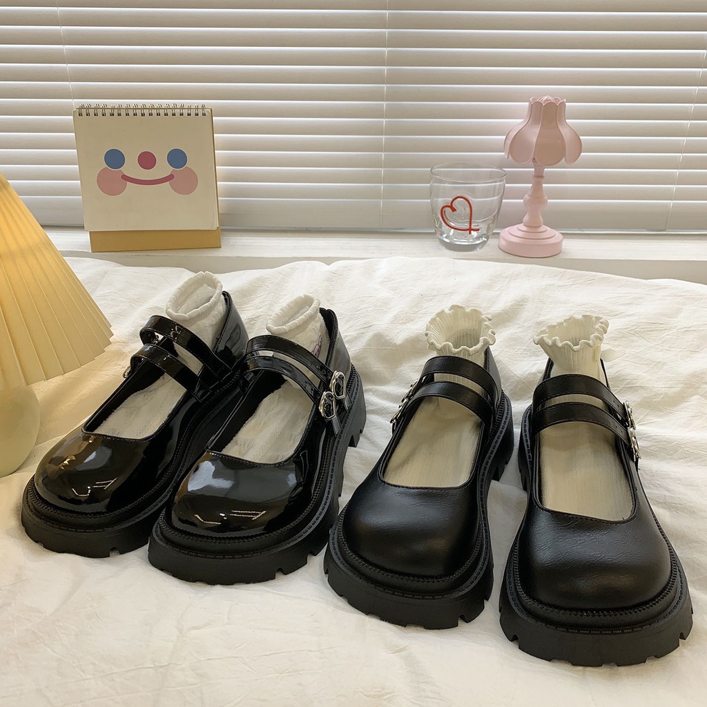 Giày lolita đế cao giày mới Mary Jane