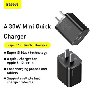 Củ sạc nhanh Baseus Super Si Quick Charger 30W 1C