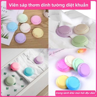Viên sáp thơm dính tường diệt khuẩn Nước Hoa Khử Mùi Toilet Hộp làm thơm tủ quần áo / Phòng Ngủ / Nhà Tắm / Tủ Quần Áo Hương Thơm / Minyak Wangi Serbaguna trong lành khử mùi hôi độc đáo