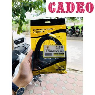 Dây HDMI Goldtech tròn dài 1.5m, hàng chuẩn 4k bảo hành 12 tháng