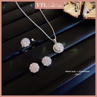 Set vòng diamond 3 món fullbox
