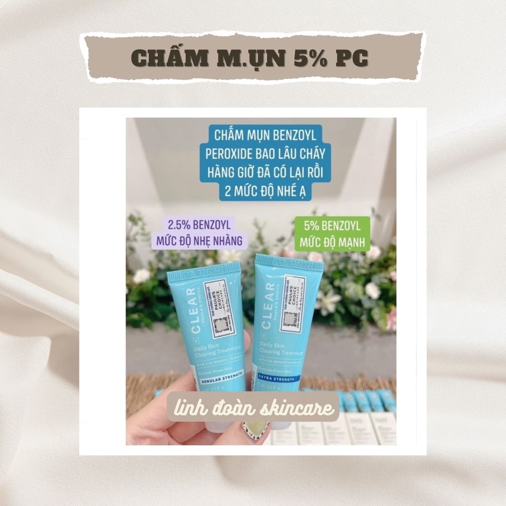 Chấm Mụn CLEAR Extra Strength 5% Benzoyl Peroxide -15ml